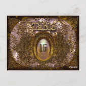 Vickstat Blush Victoriaans Briefkaart (Achterkant)