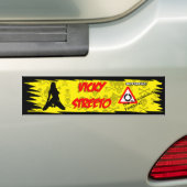 vicky_streeto bumpersticker (Op auto)