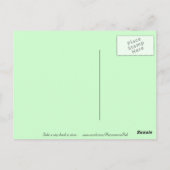 Vico, de baai van Napels Waterverf schilderend Bri Briefkaart (Achterkant)