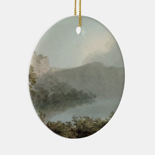 Vico-meer tussen Rome en Florence, 1783 (grap Keramisch Ornament (Rechts)