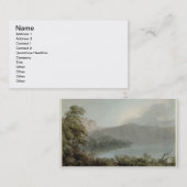 Vico-meer tussen Rome en Florence, 1783 (grap Visitekaartje (Voorkant / Achterkant)