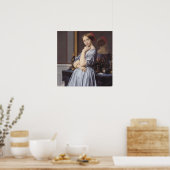 Vicomtess othenin Dhaussonville fijn kunstportret Poster (Keuken)