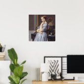 Vicomtess othenin Dhaussonville fijn kunstportret Poster (Thuiskantoor)