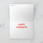 Vics xmas card 2 feestdagen kaart (Binnen)