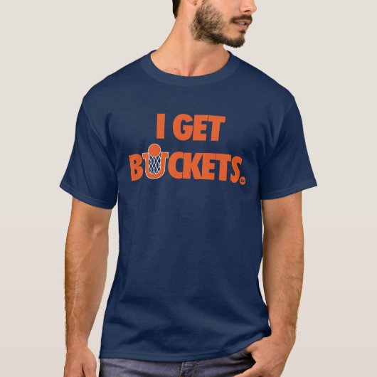VICT "I Get Buckets"-Shirt T-shirt (Voorkant)
