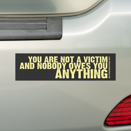 Victicrat Bumpersticker (Op auto)
