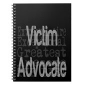 Victim Advocate Extraordinaire Notitieboek (Voorkant)