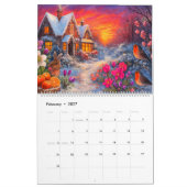 Victoiraanse tijdperk cottages & tuinen kalender (Feb 2027)