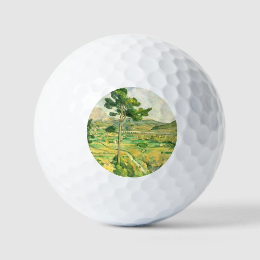 Victoire en het Viaduct Paul Cezanne Golfballen (Voorkant)