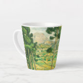 Victoire en het Viaduct Paul Cezanne Latte Mok (Linkerhoek)