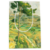 Victoire en het Viaduct Paul Cezanne Medium Cadeauzakje (Voorkant)