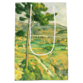 Victoire en het Viaduct Paul Cezanne Medium Cadeauzakje (Achterkant)