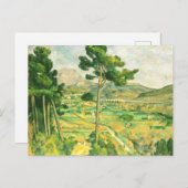 Victoire en Viaduct Paul Cezanne Briefkaart (Voorkant / Achterkant)