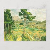 Victoire en Viaduct Paul Cezanne Briefkaart (Voorkant)