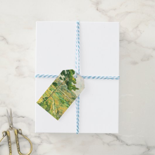 Victoire en Viaduct Paul Cezanne Cadeaulabel (Met Touw)