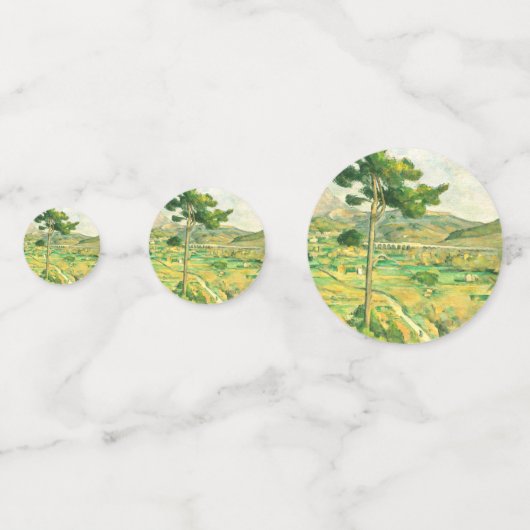 Victoire en Viaduct Paul Cezanne Confetti (Achterkanten)