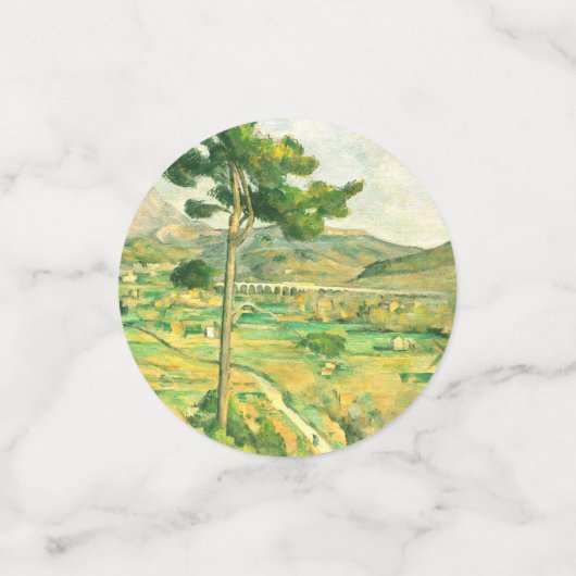 Victoire en Viaduct Paul Cezanne Confetti (Kleine voorkant)