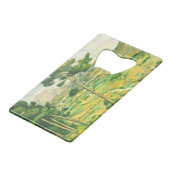 Victoire en Viaduct Paul Cezanne Creditkaart Flessenopener (Voorkant Gekanteld)