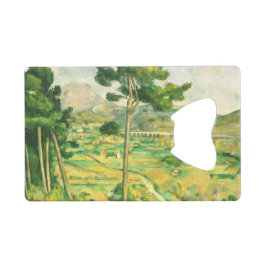 Victoire en Viaduct Paul Cezanne Creditkaart Flessenopener