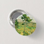 Victoire en Viaduct Paul Cezanne Ronde Button 3,2 Cm (Voorkant /achterkant)