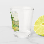 Victoire en Viaduct Paul Cezanne Shot Glas (Rechts)