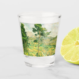 Victoire en Viaduct Paul Cezanne Shot Glas