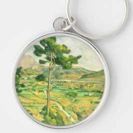 Victoire en Viaduct Paul Cezanne Sleutelhanger