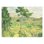 Victoire en Viaduct Paul Cezanne Tafelkleed (Voorkant (Horizontaal))