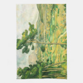 Victoire en Viaduct Paul Cezanne Theedoek (Verticaal)