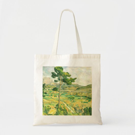 Victoire en Viaduct Paul Cezanne Tote Bag (Voorkant)