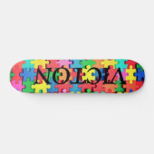 Victon Victory Autisme Bewustzijn Skateboard  (Horizontaal)