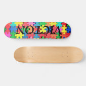 Victon Victory Autisme Bewustzijn Skateboard  (Horizontaal)