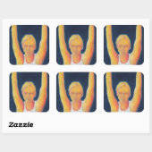 Victor 2011 vierkante sticker (Vel)