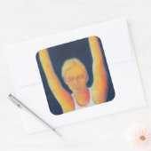 Victor 2011 vierkante sticker (Envelop)