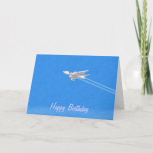 Victor B1 Bomber Blank Verjaardag Kaart
