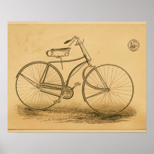 Victor Bicycle Magazine en Poster van kunst (Voorkant)