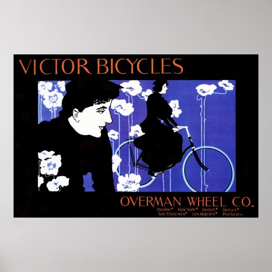 Victor Bicycles Overman Wheel Promo Poster (Voorkant)