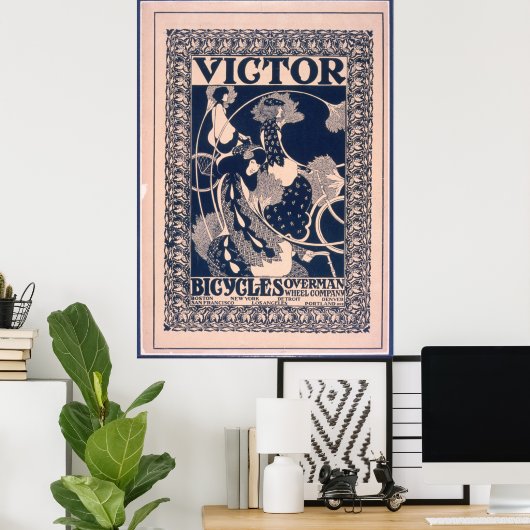 Victor Bicycles Poster (Thuiskantoor)