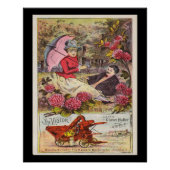 Victor Clover Machine advertentie Perfect Poster (Voorkant)