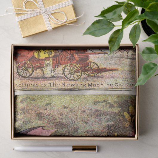 Victor Clover Machine advertentie Tissuepapier (Geschenk)