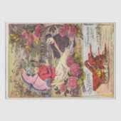 Victor Clover Machine advertentie Tissuepapier (Voorkant)