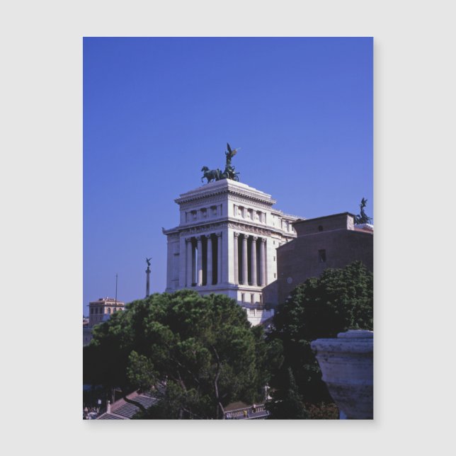 Victor Emmanuel 2de Monument Rome Poster (Voorkant)