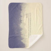 Victor Hugo Free Thinker Quote Pine forest Sherpa Deken (Voorkant)