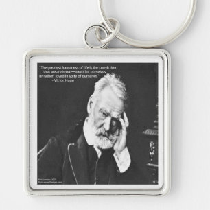 Victor Hugo & Geluksquote Cadeaus T-shirts Enz. Sleutelhanger