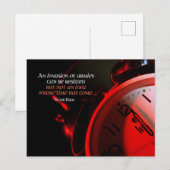 Victor Hugo Inspirerend citaat "Ideeën" Briefkaart (Voorkant / Achterkant)