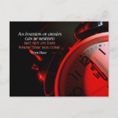 Victor Hugo Inspirerend citaat "Ideeën" Briefkaart (Voorkant)