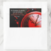 Victor Hugo Inspirerend citaat "Ideeën" Rechthoekige Sticker (Tas)