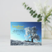 Victor Hugo Inspirerend citaat "Lachen" Briefkaart (Staand voorkant)