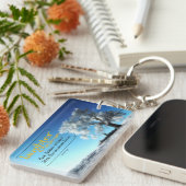 Victor Hugo Inspirerend Quote Sleutelhanger (Voorkant Rechts)