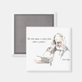 Victor Hugo magneet (Voorkant / Achterkant)